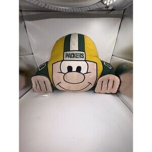 Green Bay Packers NFL Vintage Travel Pillow Player The Party Animal 18"